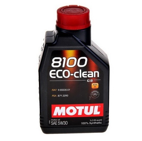 Основное фото MOTUL 8100 Eco-clean 5W30 С2 (1L)