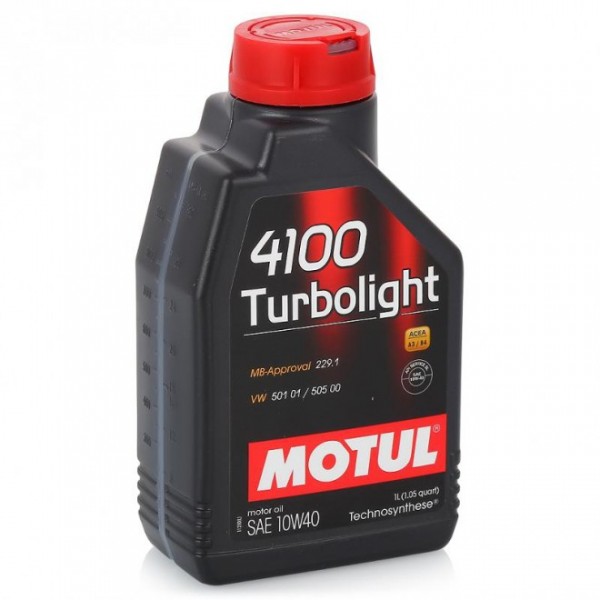 Основное фото MOTUL 4100 Turbolight 10W40 (1L)