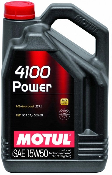 Основное фото MOTUL 4100 Power 15W50 (4L)