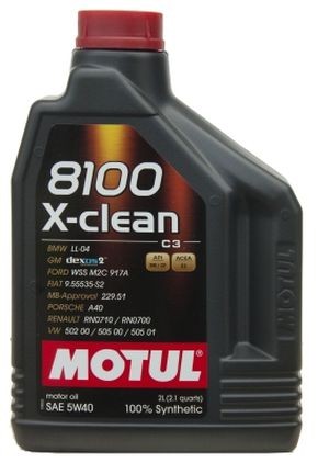 Основное фото MOTUL 8100 X-clean C3 5W40 (2L)
