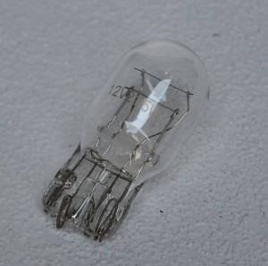 Основное фото Лампа стоп сигнала T20 12V 21/5W без цоколя прозрачная