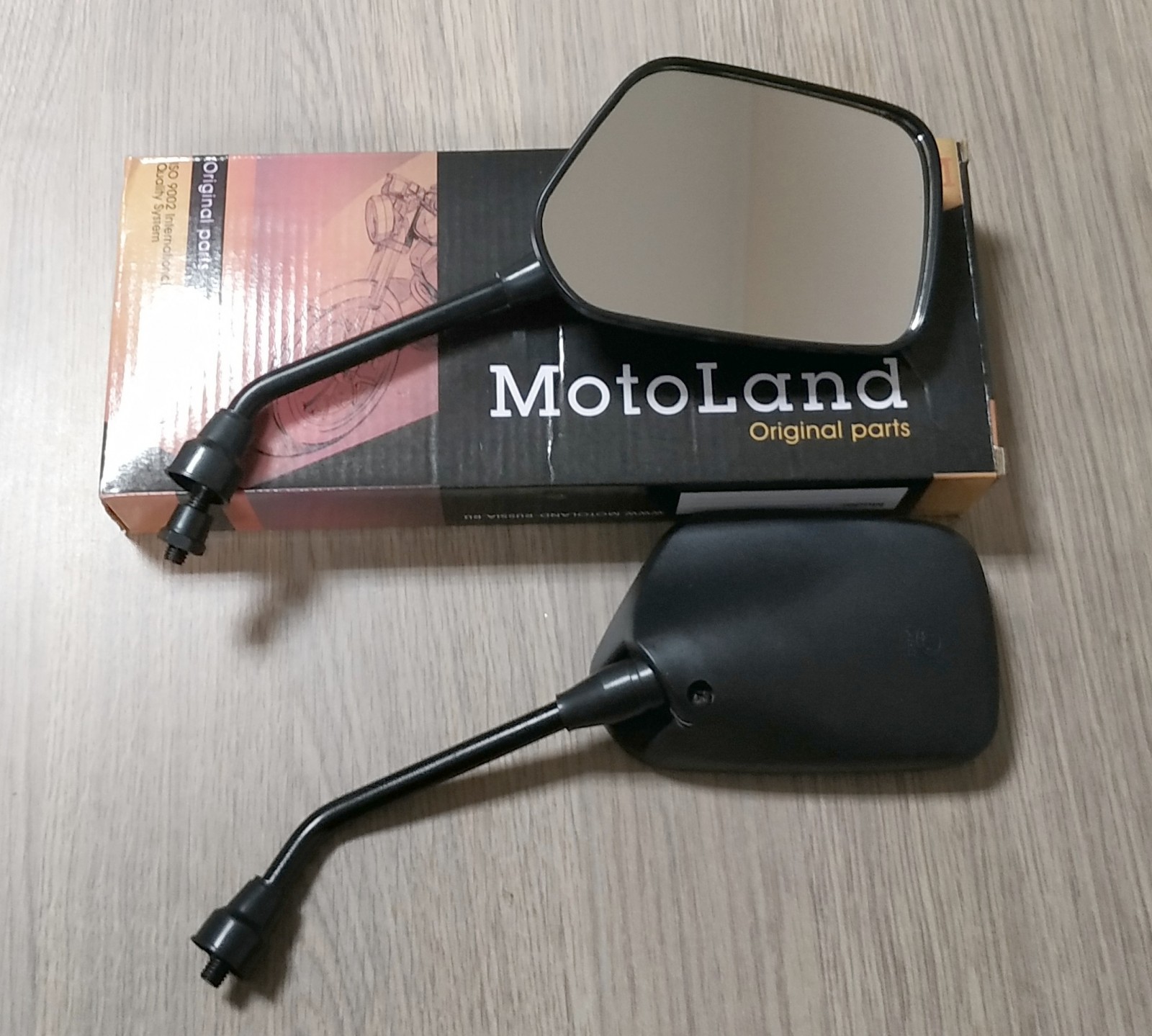 Основное фото Зеркала заднего вида Motoland (8мм)