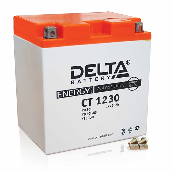 Основное фото Аккумулятор Delta CT 1230 YIX30L (165 х 125 х 170)