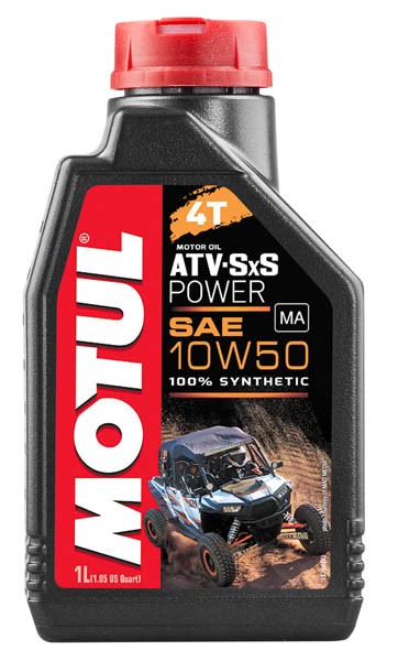 Основное фото Моторное масло квадроциклов MOTUL ATV-SXS Power 4T 10W-50 (1L)