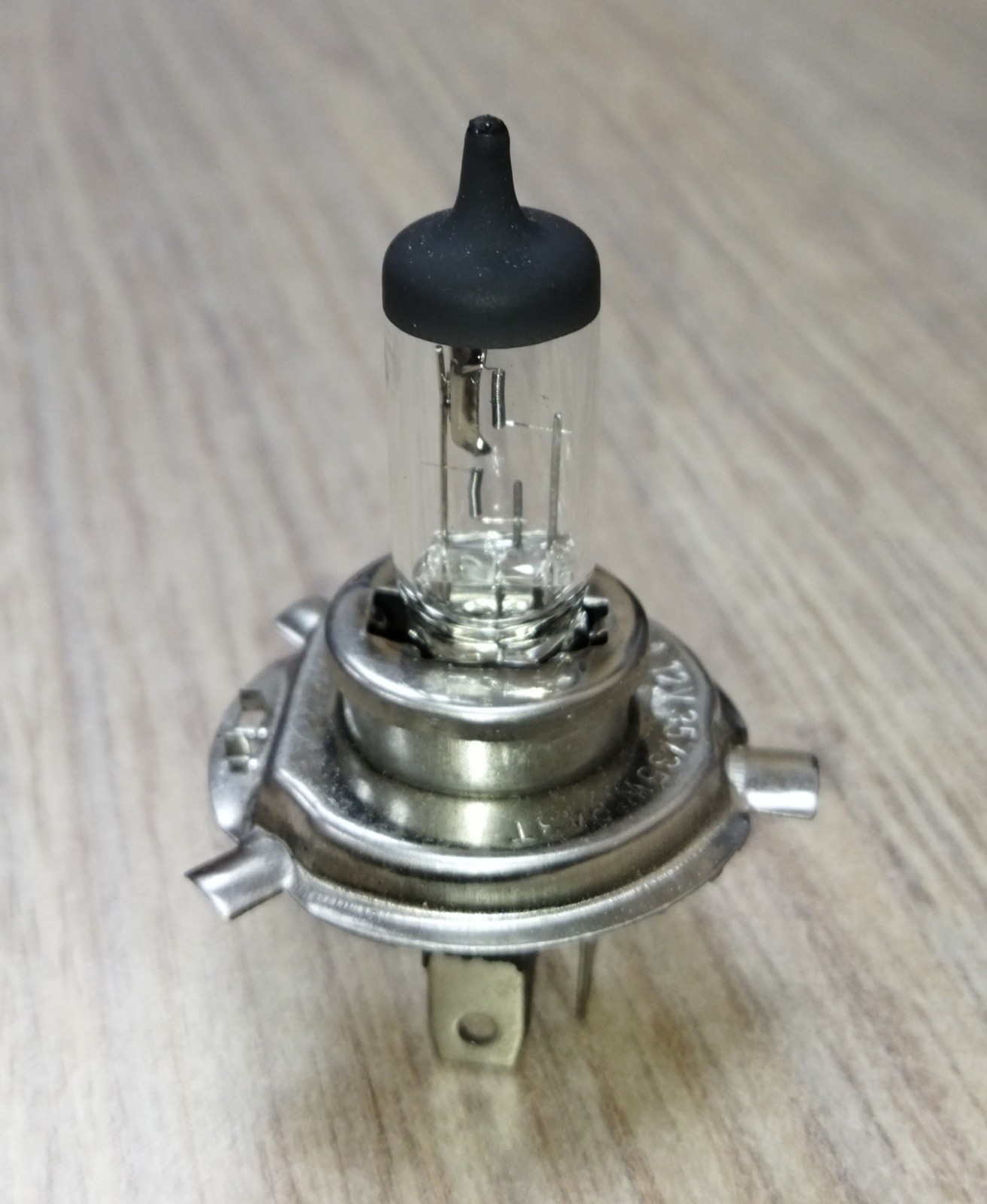 Основное фото Лампа головного света галоген H4 P43T 35/35W (прозрачная) CN