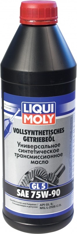 Основное фото LIQUI MOLY Vollsynthetisches Getriebeoil (GL-5) 75W-90
