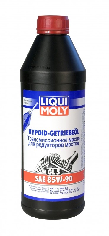 Основное фото LIQUI MOLY Hypoid Getriebeoil (GL-5) 85W-90