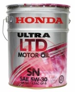 Основное фото Motor Oil HONDA ULTRA LTD SN 5W-30 (20L)