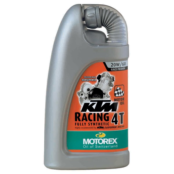Основное фото MOTOREX масло моторное KTM Racing 4T 20w-60 1L синтетика