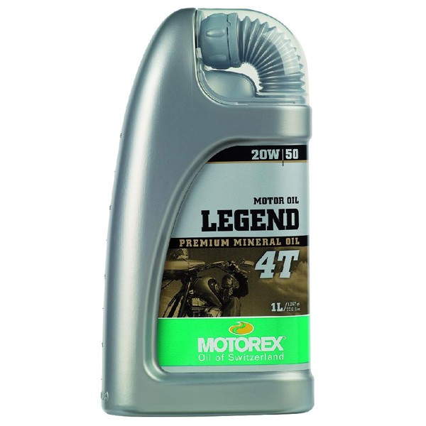 Основное фото MOTOREX масло моторное Legend 4T 20w50 1L минеральное