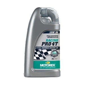 Основное фото MOTOREX масло моторное Racing Pro 4T 15W/50 1L синтетика
