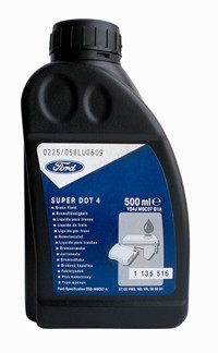 Основное фото Ford Super DOT-4 WSS-M6C57-A2 (0,5л.) 1776310 жидкость тормозная
