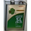 Toyota Motor Oil SL 5w20 OEM 00279-1QT20