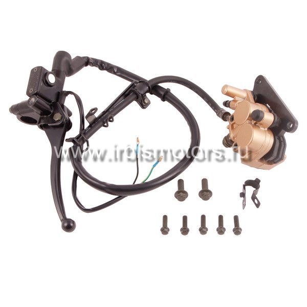 Основное Фото товара Тормоз дисковый передний в сборе ACTIV, EX110, Irbis Irokez