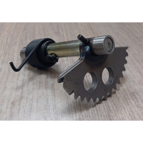 Дополнительное фото товара Зубчатый сектор кикстартера 4T 152QMI, 157QMJ 125-150cc (стандартн. 130mm) комплект с втулками и пружинкой