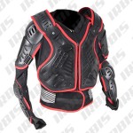 Куртка защитная (черепаха) MICHIRU Dark Knight Red stripe