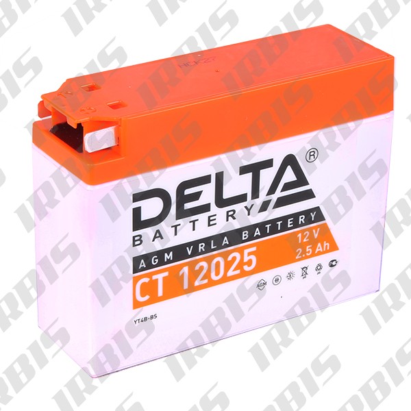 Основное фото Аккумулятор Delta CT 12025 4B-BS 2,5ah Suzuki, Yamaha (114 х 38 х 86)
