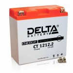 Аккумуляторная батарея для мотоцикла 12 вольт. DELTA CT 1212.2 YT14B-BS (152 х 70 х 150)