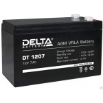 Аккумулятор DELTA DT 1207 гелевый 12v 7ah для источника бесперебойного питания