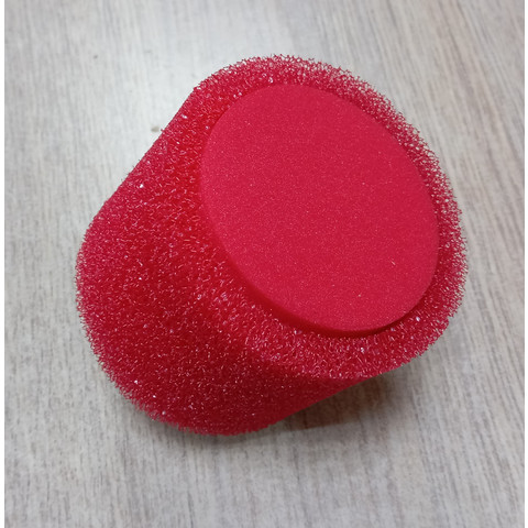 Дополнительное фото товара Фильтр воздушный нул. сопротивления D35 45° (поролон, цвет красный)