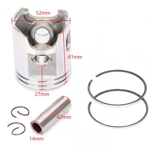 Дополнительное фото товара Поршень Yamaha BWS, Aerox 100 d-52 p-14 STD SEE TW
