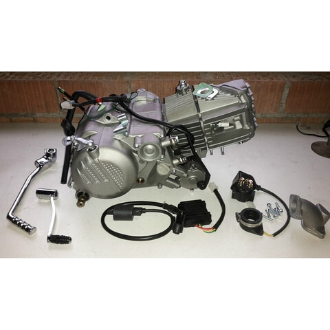 Дополнительное фото товара Двигатель 190сс 4т 1P62YML-2 W190 62x62 +радиатор ZONGSHEN для питбайков, нижн. стартер комплект