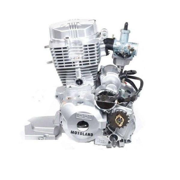 Основное Фото товара Двигатель 200сс 4т 163FML CG-200 63,5x62,2 грм штанга, 5 скоростей Мотоциклы комплект