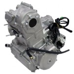 Мотодвигатель 450сс 194MQ NC450 (94,5x64) Zongshen 4 клапана водянка, полный комплект +радиаторы