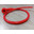 Основное фото Бронепровод L-450мм Силикон+колпак свечи 45 градусов к-т красный