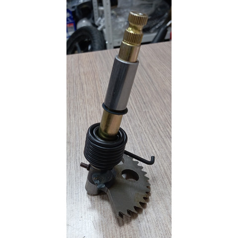 Дополнительное фото товара Зубчатый сектор кикстартера 4T 152QMI, 157QMJ 125-150cc (стандартн. 157mm) комплект с втулками и пружинкой