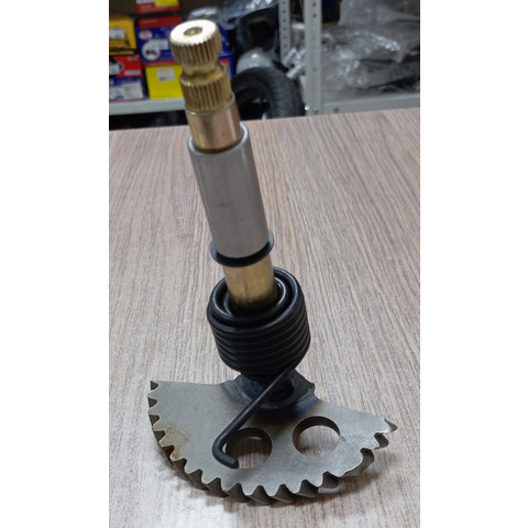 Дополнительное фото товара Зубчатый сектор кикстартера 4T 152QMI, 157QMJ 125-150cc (стандартн. 157mm) комплект с втулками и пружинкой