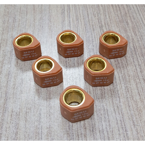 Дополнительное фото товара Ролики вариатора D-профиль (компл. 6шт) 18x14 12,0гр MSU