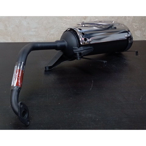 Дополнительное фото товара Глушитель 4T 152QMI, 157QMJ 125/150сс цельный (колесная база 12-13") CN