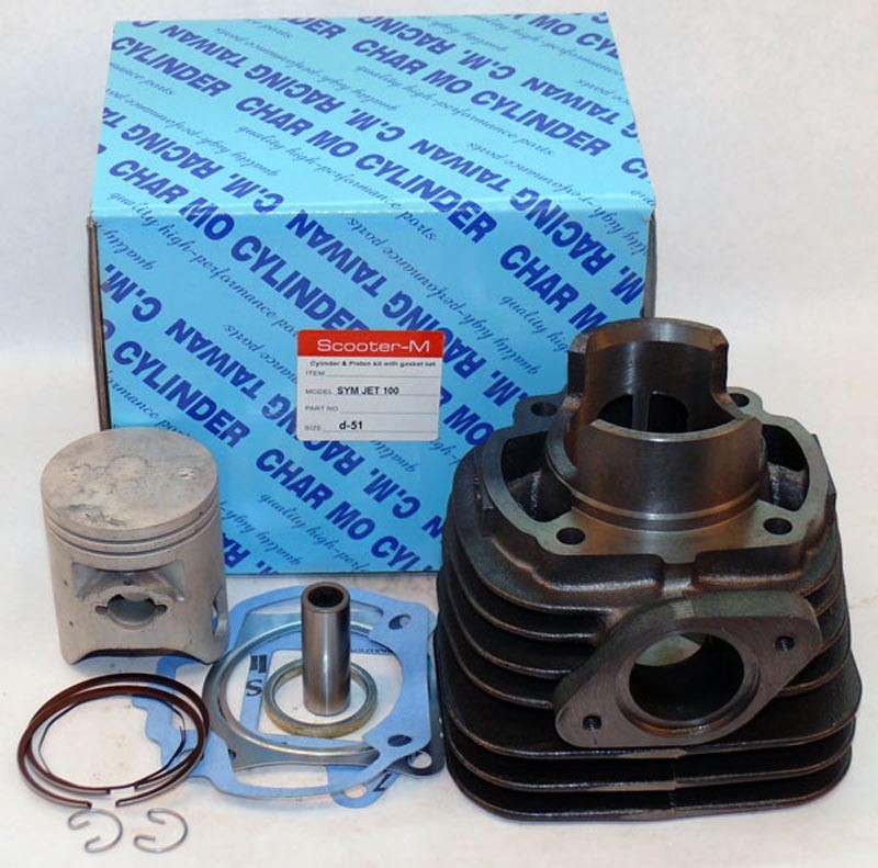 Основное Фото товара Цилиндро-поршневая группа CMR SYM Jet-50 d-39 TW
