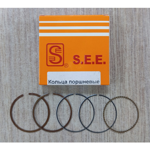 Дополнительное фото товара Кольца поршневые Yamaha 4T VINO, GEAR, SA36J, Honda 4T AF-55/56 d-38 STD SEE TW