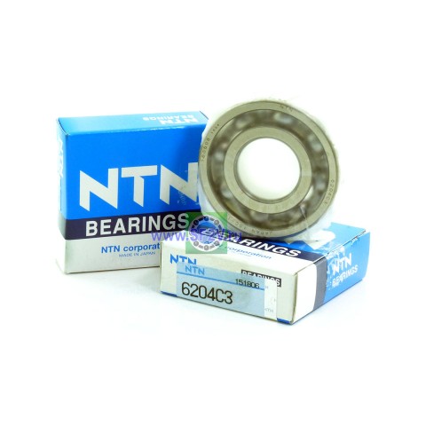 Дополнительное фото товара Подшипник коленвала 47x20x14 Suzuki Yamaha 6204C3 NTN JP