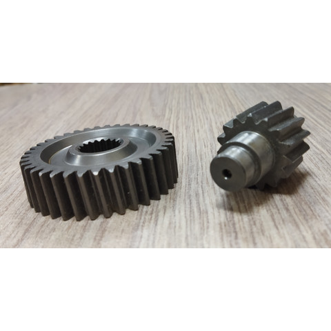 Дополнительное фото товара Шестерни редуктора спортивные 4T 152QMI, 157QMJ 125/150cc (15х37)