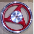 Диск колеса передний + задний тюнинг JOG 50 Yamaha (Красный)