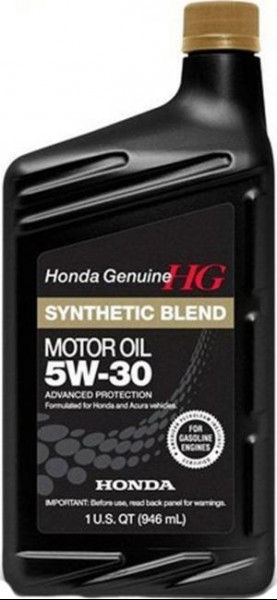 Основное фото HONDA Motor Oil SN 5W-30 synthetic blend (USA) (0,946L)