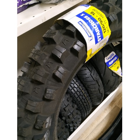 Дополнительное фото товара Покрышка Michelin 120/90-18 STARCROSS 5 Medium (65M) TT