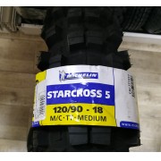 Дополнительное фото Покрышка Michelin 120/90-18 STARCROSS 5 Medium (65M) TT