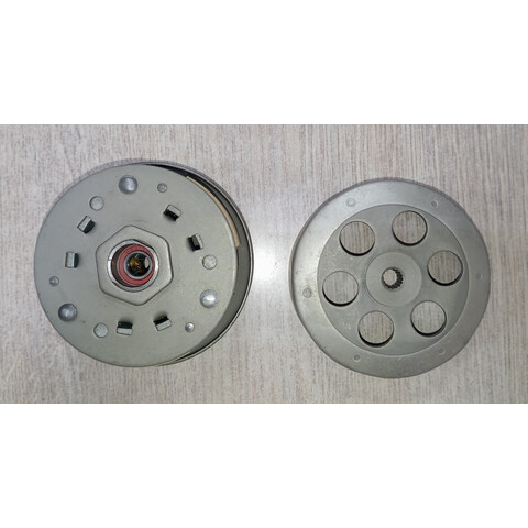 Дополнительное фото товара Вариатор задний в сборе Yamaha Jog 50 Aprio 4JP, 5BM (3-х колодочный)