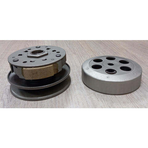 Дополнительное фото товара Вариатор задний в сборе Yamaha Jog 50 Aprio 4JP, 5BM (3-х колодочный)