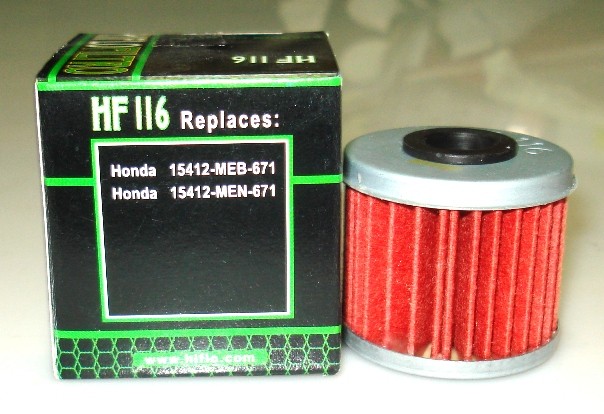 Основное фото HIFLO FILTRO фильтр масляный HF116