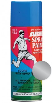 Основное фото ABRO SP-201 Краска высокотемпературная хром/алюминий