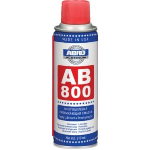 Дополнительное фото товара ABRO AB-800 Смазка - спрей универсальная Премиум 400мл.