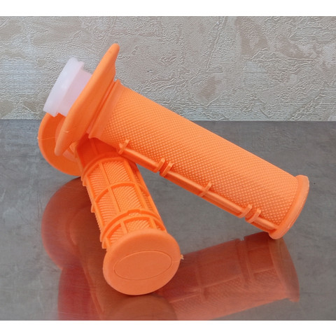 Дополнительное фото товара Ручки руля GEL кросс, мопед, мотоцикл (Оранжевые)
