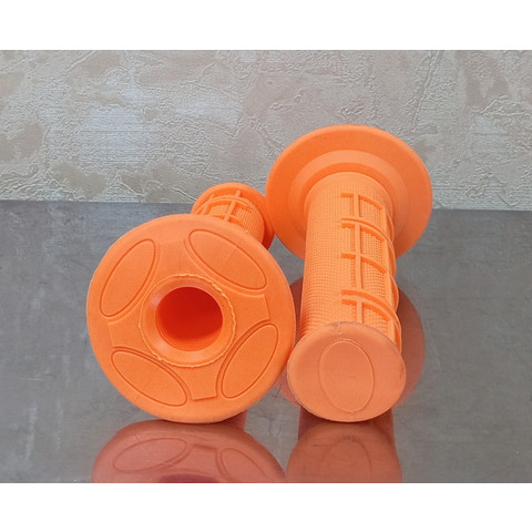 Дополнительное фото товара Ручки руля GEL кросс, мопед, мотоцикл (Оранжевые)