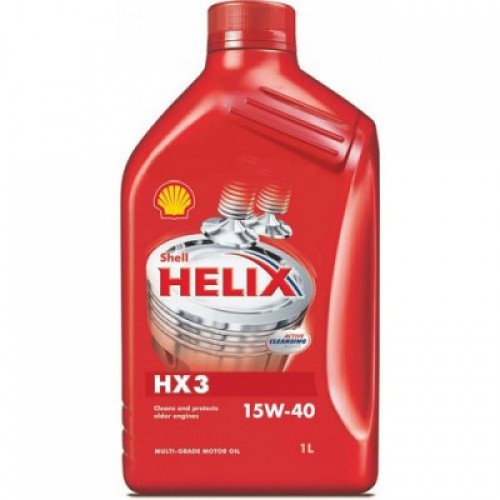 Основное фото Shell HX3 (Hellix) 15w-40 1л. SG/CD