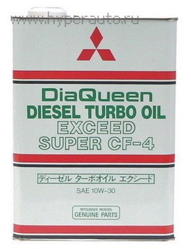 Основное фото Mitsubishi DT Exceed Super CF 4 10w-30 4л.(г/крек) 2987610